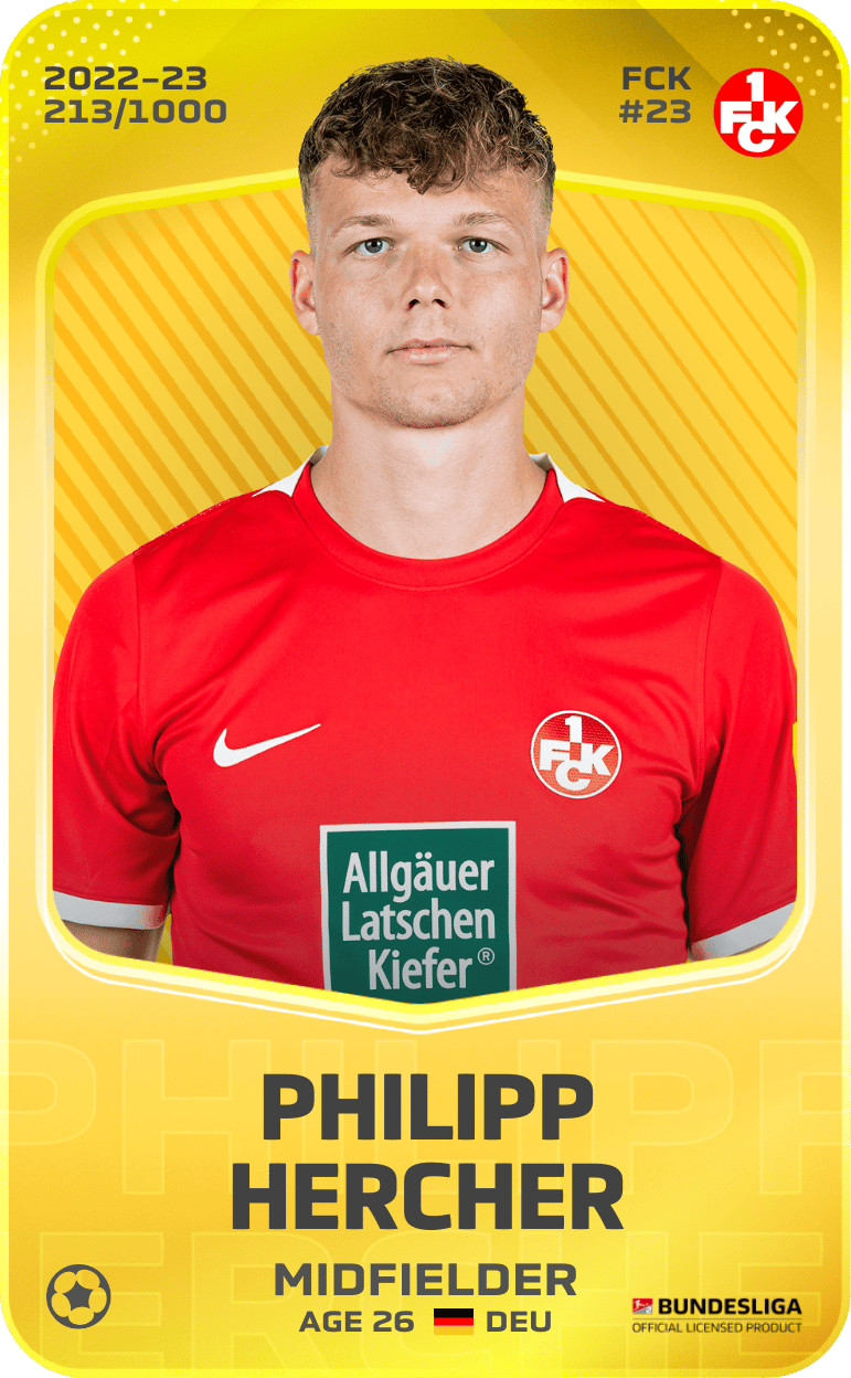 Philipp Hercher 2022-23 • Limited 213/1000