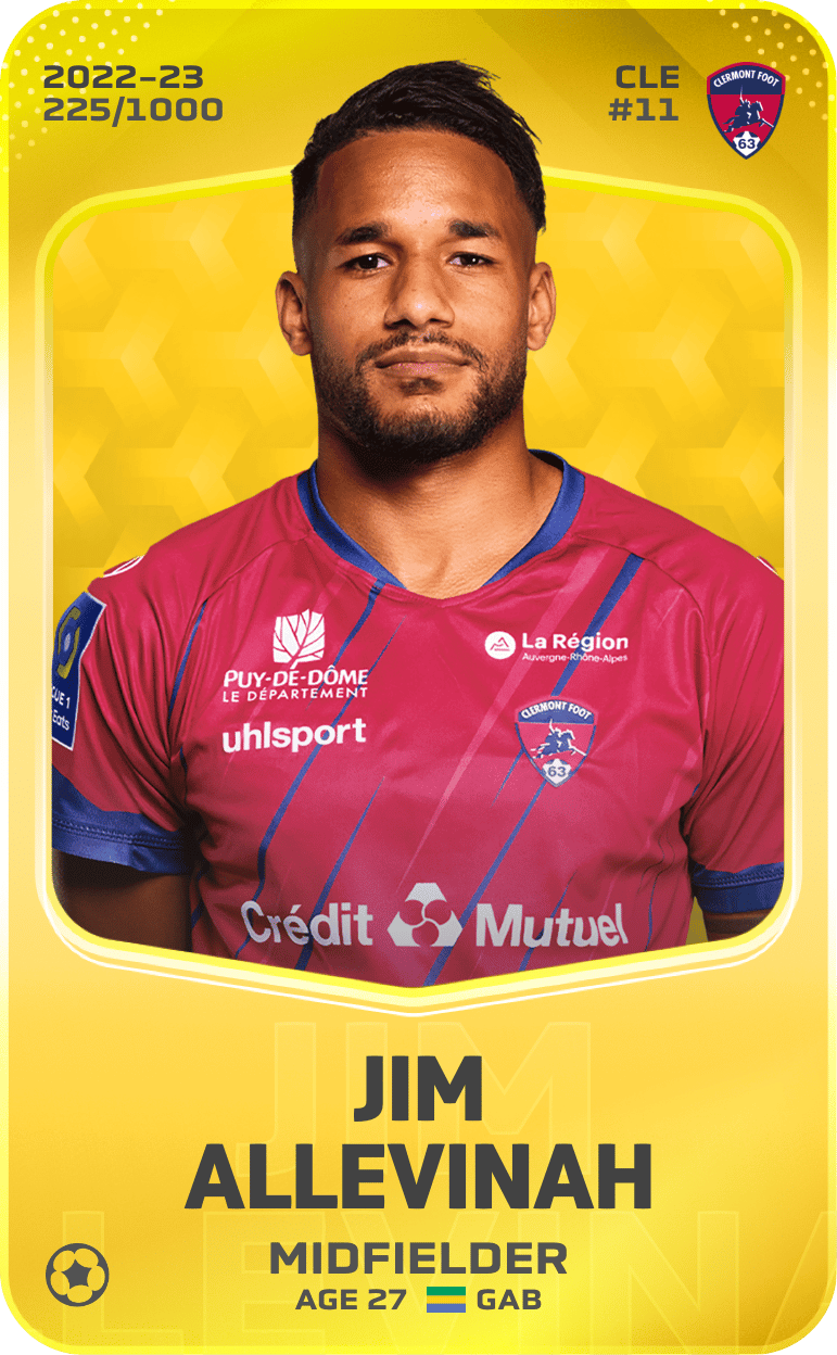 Jim Allevinah 2022-23 • Limited 225/1000