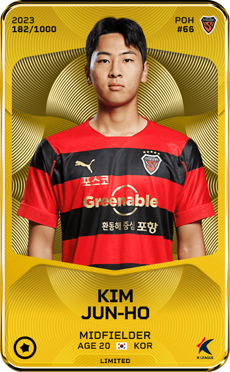 Kim Jun-Ho 2023-24 • Limited 182/1000