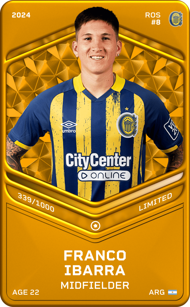 Franco Ibarra 2024-25 • Limited 339/1000