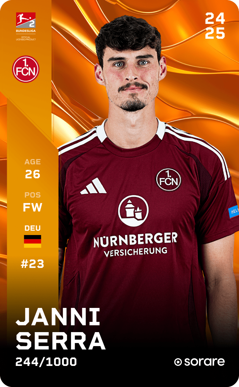 Janni Serra 2024-25 • Limited 244/1000