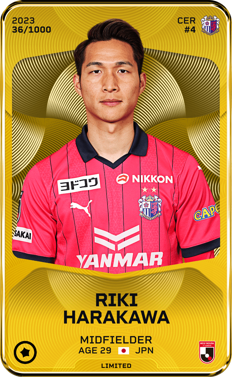 Riki Harakawa 2023-24 • Limited 36/1000