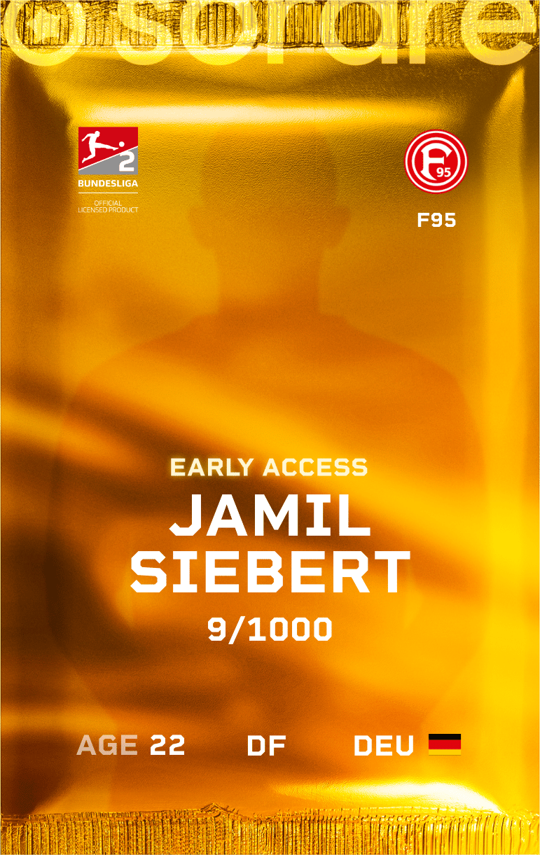 Jamil Siebert 2024-25 • Limited 9/1000