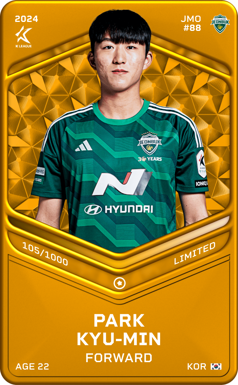 Park Kyu-Min 2024-25 • Limited 105/1000