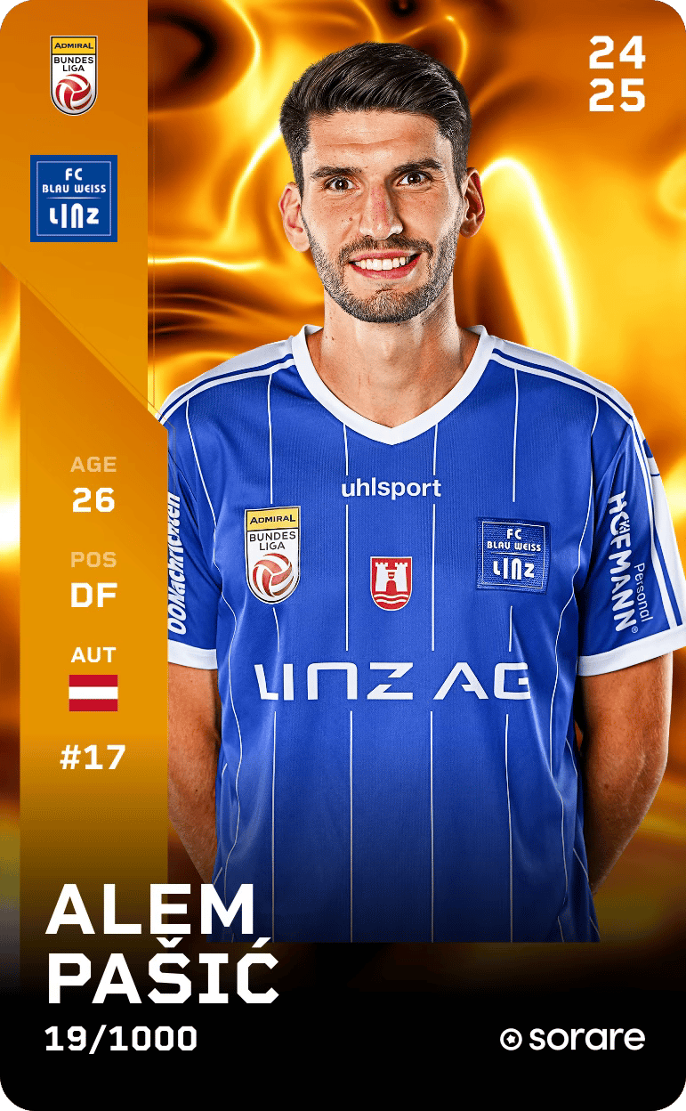 Alem Pašić 2024-25 • Limited 19/1000