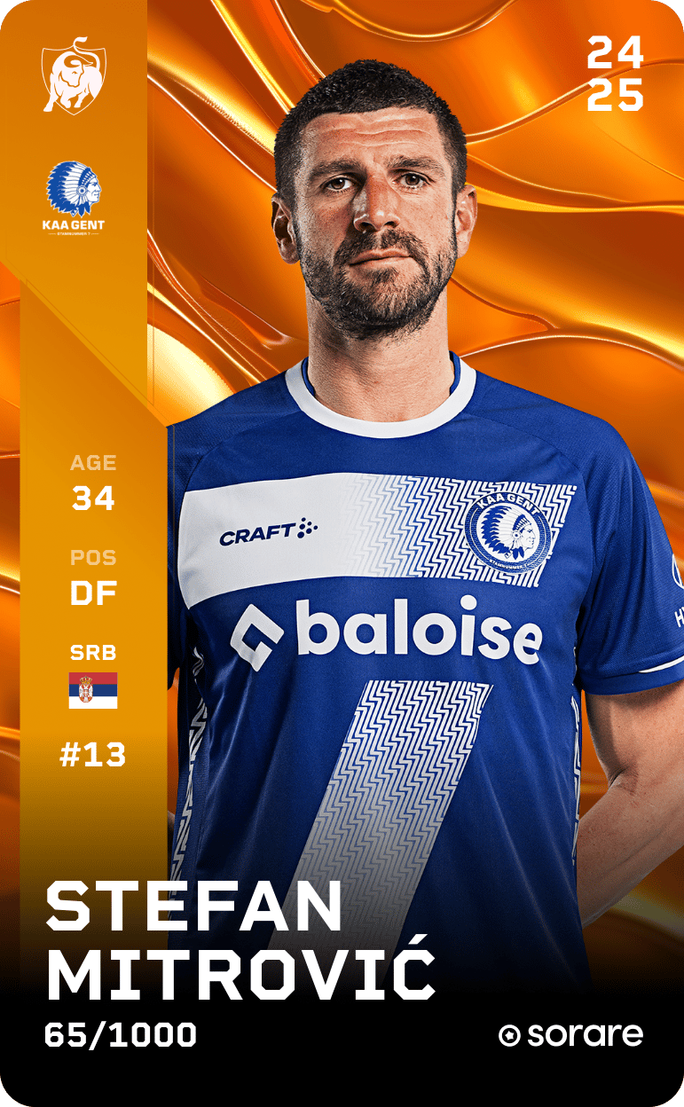 Stefan Mitrović 2024-25 • Limited 65/1000