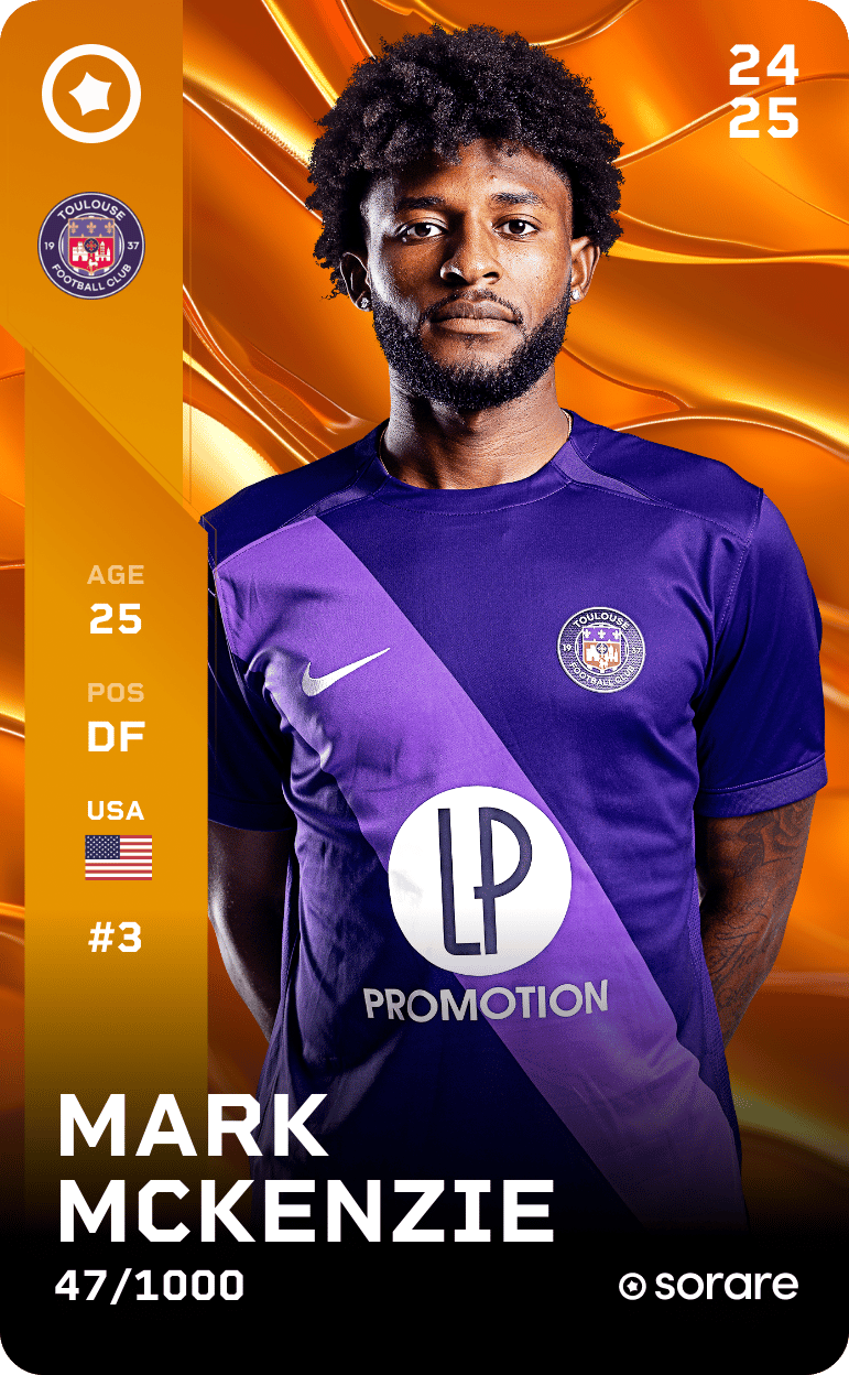 Mark McKenzie 2024-25 • Limited 47/1000