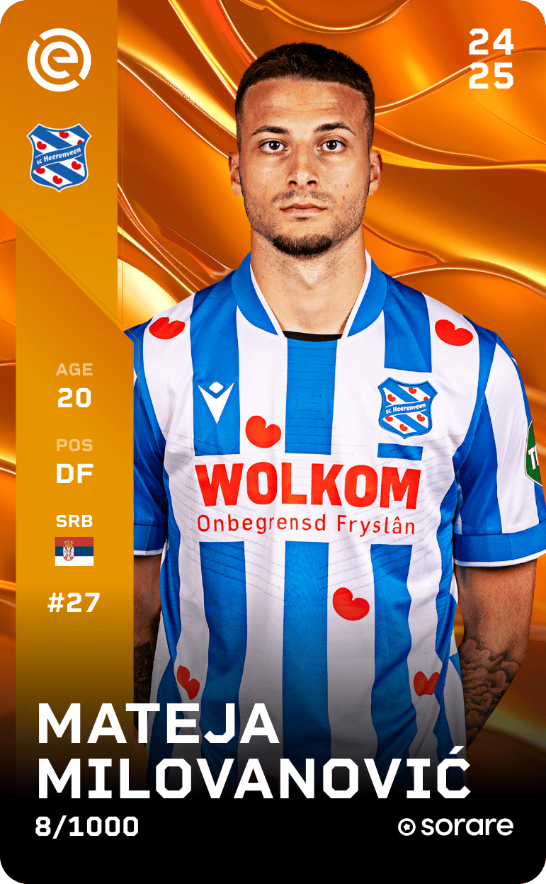 Mateja Milovanović 2024-25 • Limited 8/1000