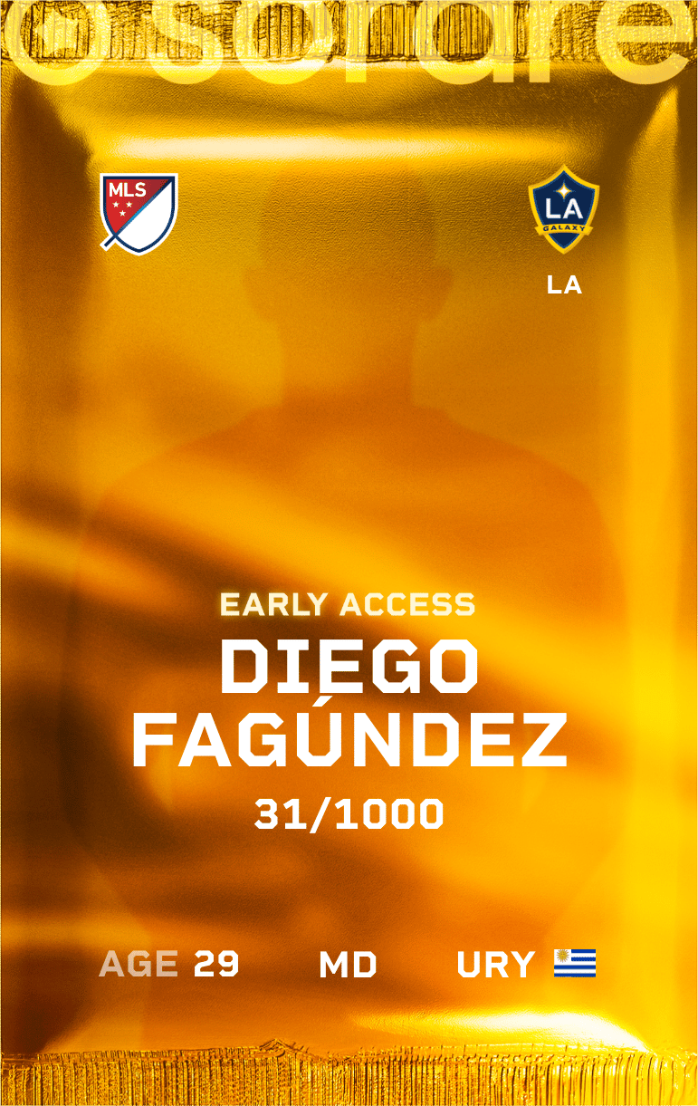 Diego Fagúndez 2025-26 • Limited 31/1000