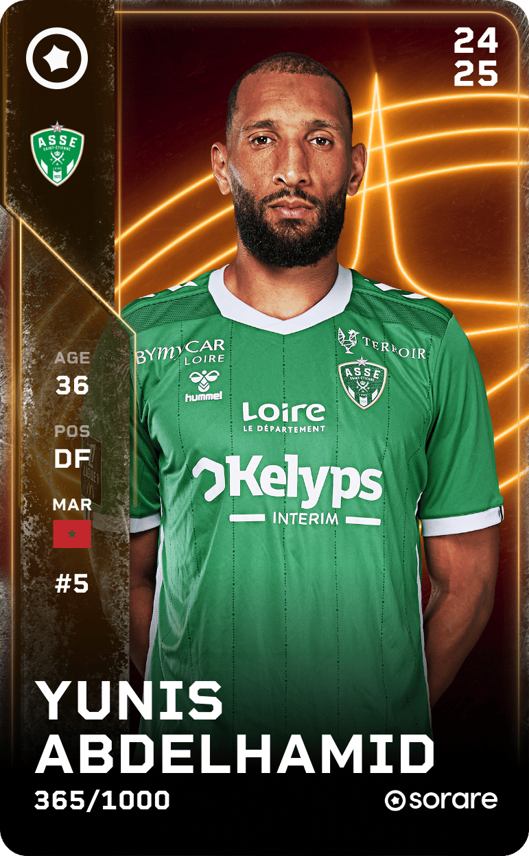 Yunis Abdelhamid 2024-25 • Limited 365/1000