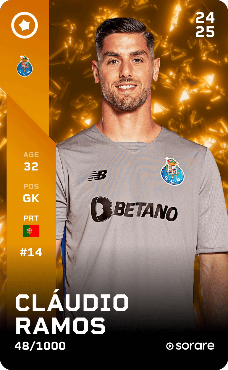 Cláudio Ramos 2024-25 • Limited 48/1000