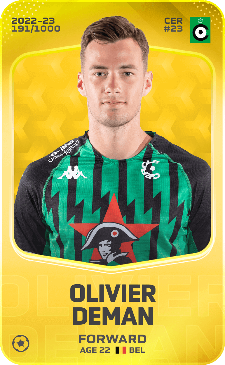Olivier Deman 2022-23 • Limited 191/1000