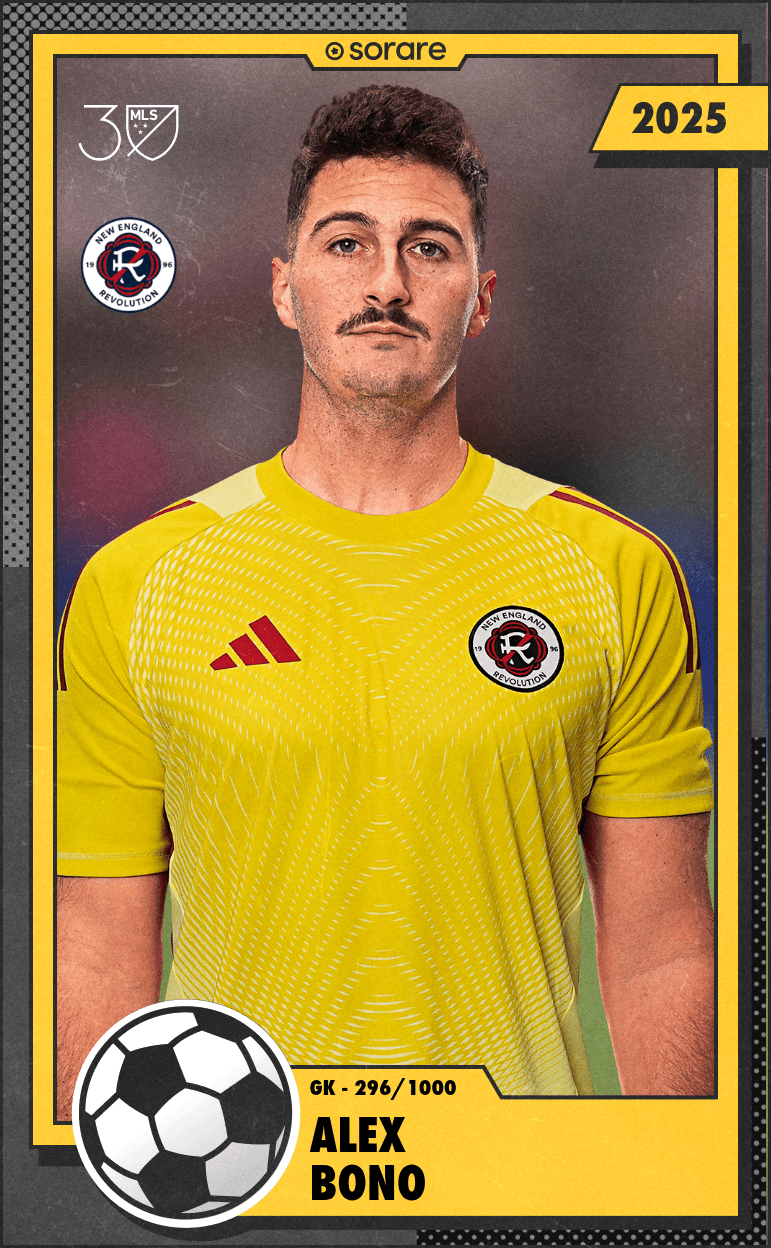 Alex Bono 2025-26 • Limited 296/1000