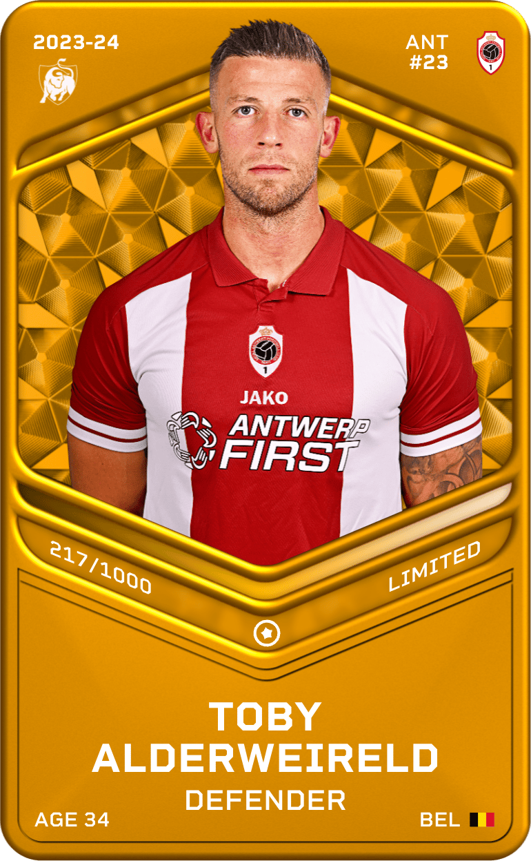 Toby Alderweireld 2023-24 • Limited 217/1000