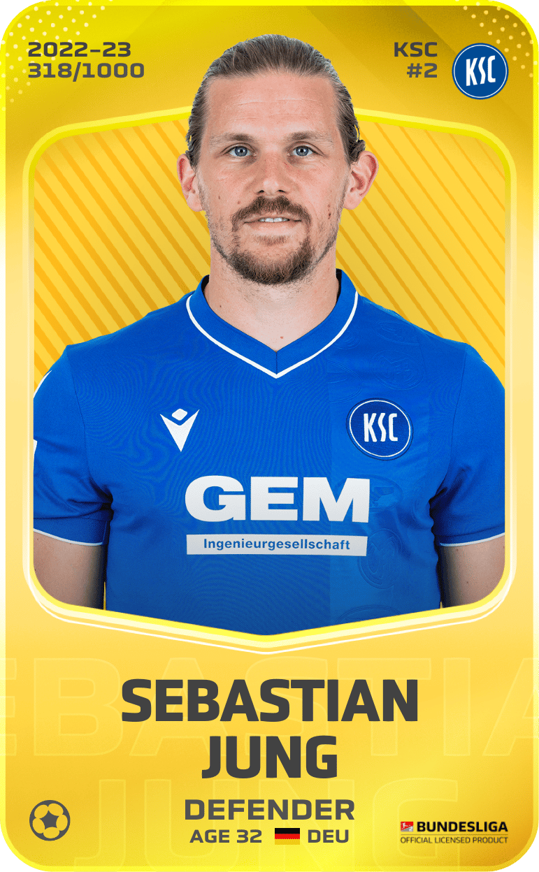 Sebastian Jung 2022-23 • Limited 318/1000