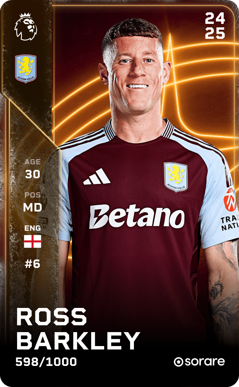 Ross Barkley 2024-25 • Limited 598/1000