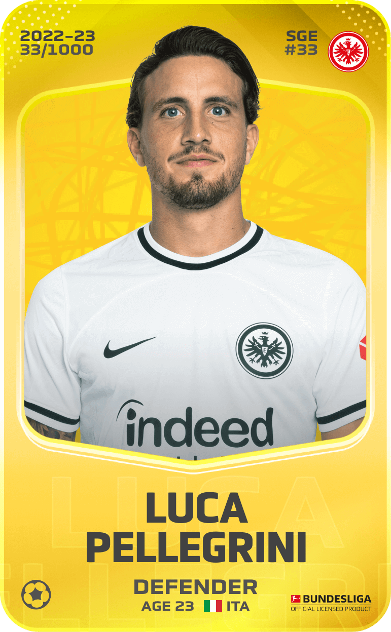 Luca Pellegrini 2022-23 • Limited 33/1000