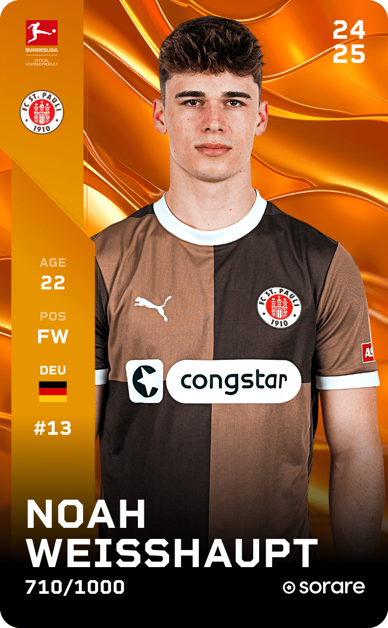 Noah Weißhaupt 2024-25 • Limited 710/1000