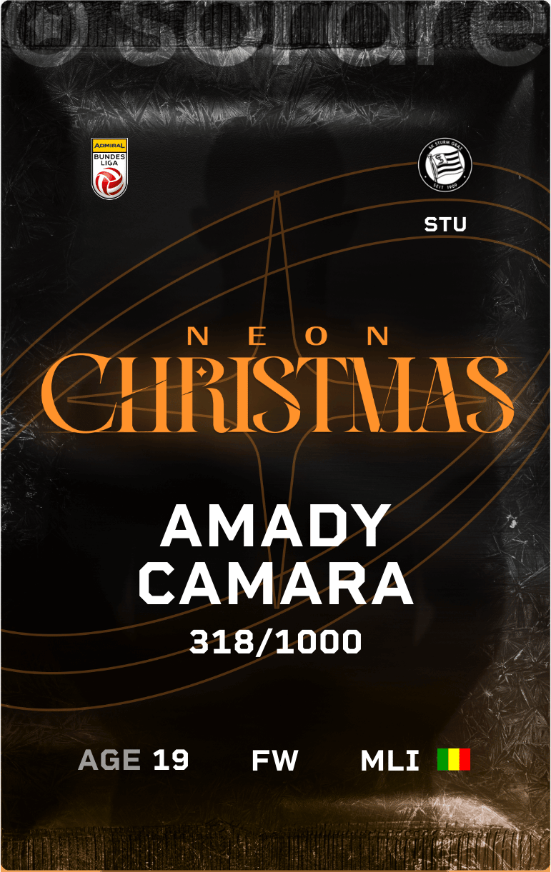 Amady Camara 2024-25 • Limited 318/1000