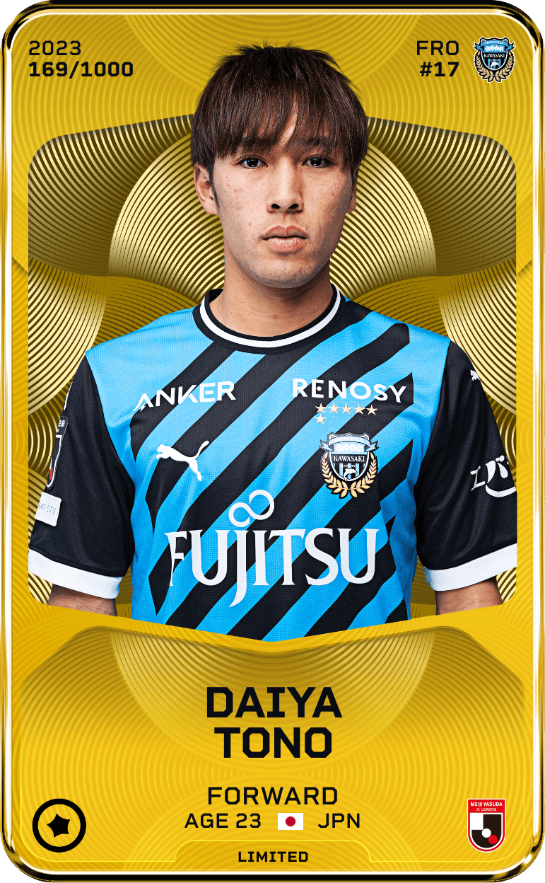 Daiya Tono 2023-24 • Limited 169/1000