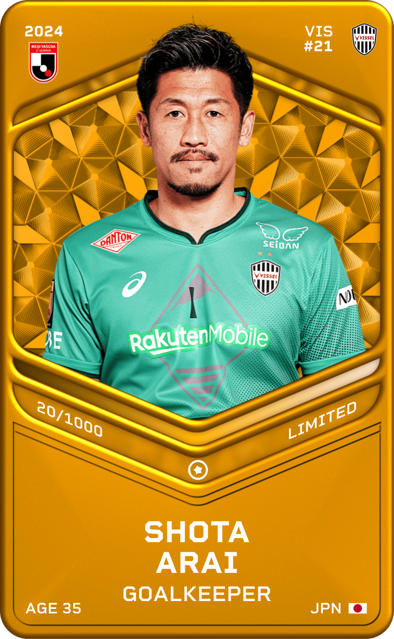 Shota Arai 2024-25 • Limited 20/1000
