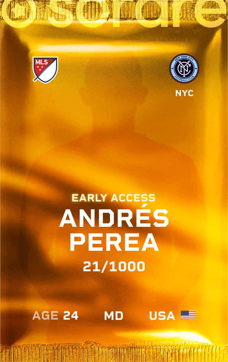 Andrés Perea 2025-26 • Limited 21/1000