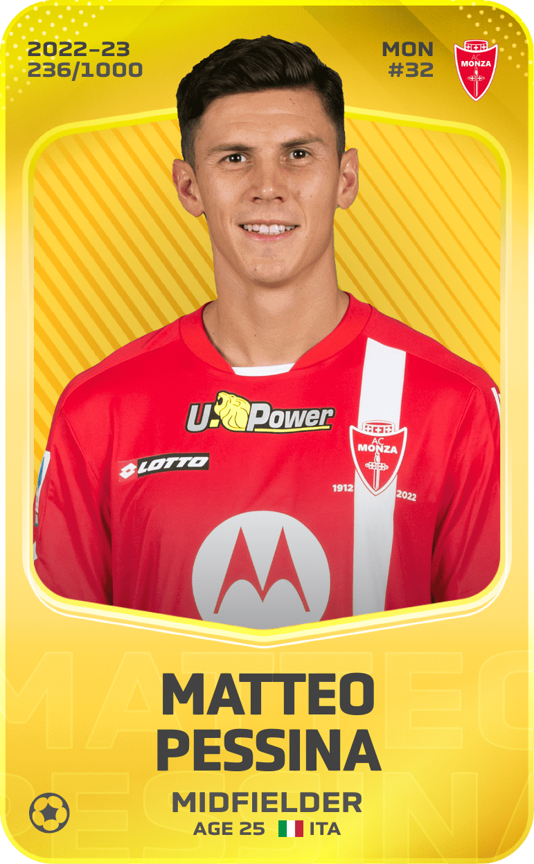 Matteo Pessina 2022-23 • Limited 236/1000