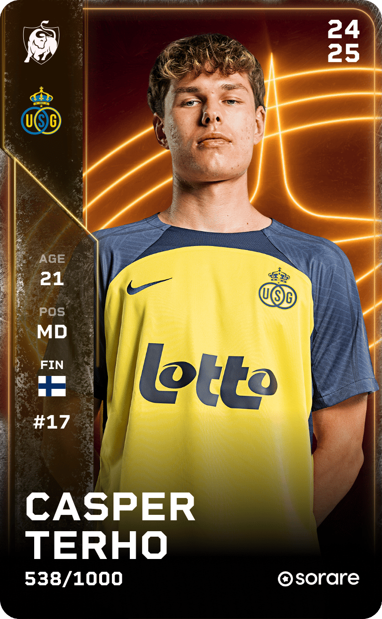 Casper Terho 2024-25 • Limited 538/1000