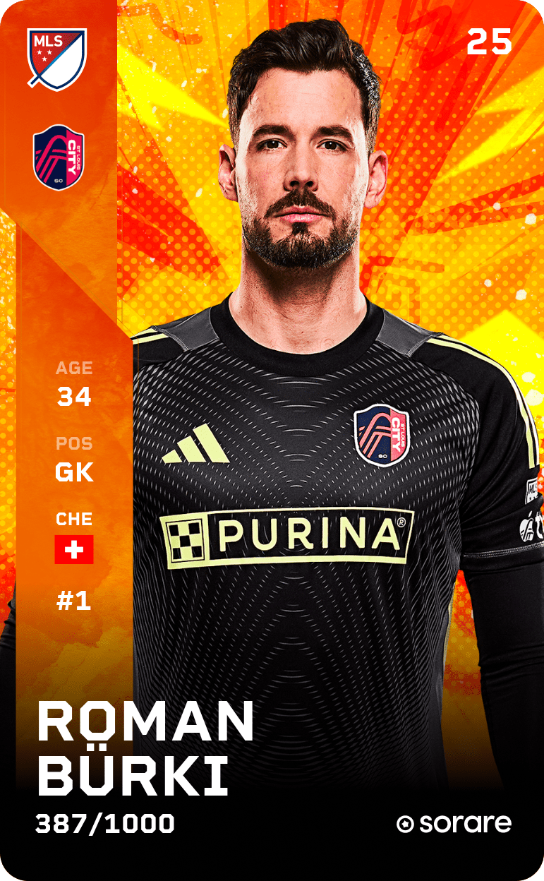Roman Bürki 2025-26 • Limited 387/1000