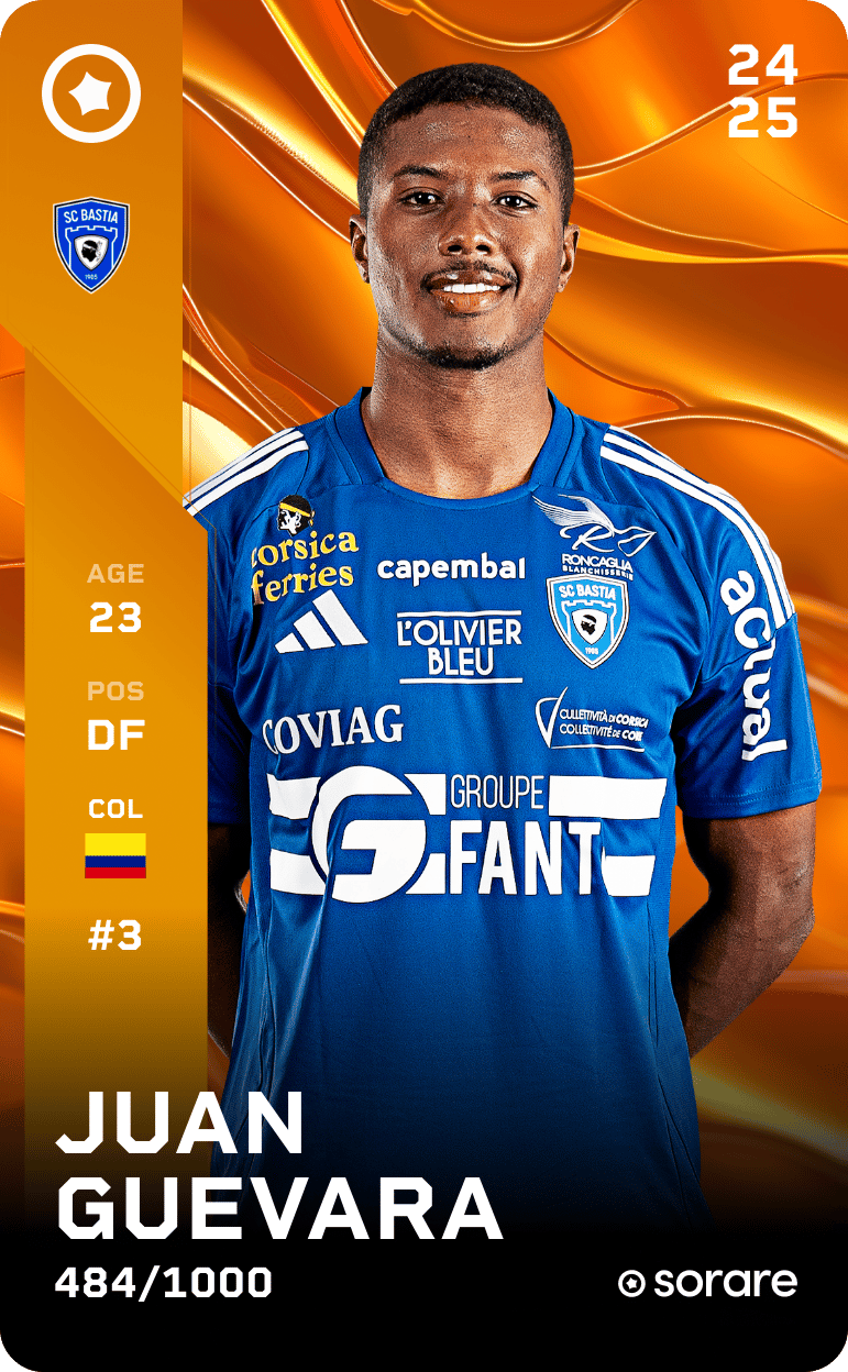 Juan Guevara 2024-25 • Limited 484/1000