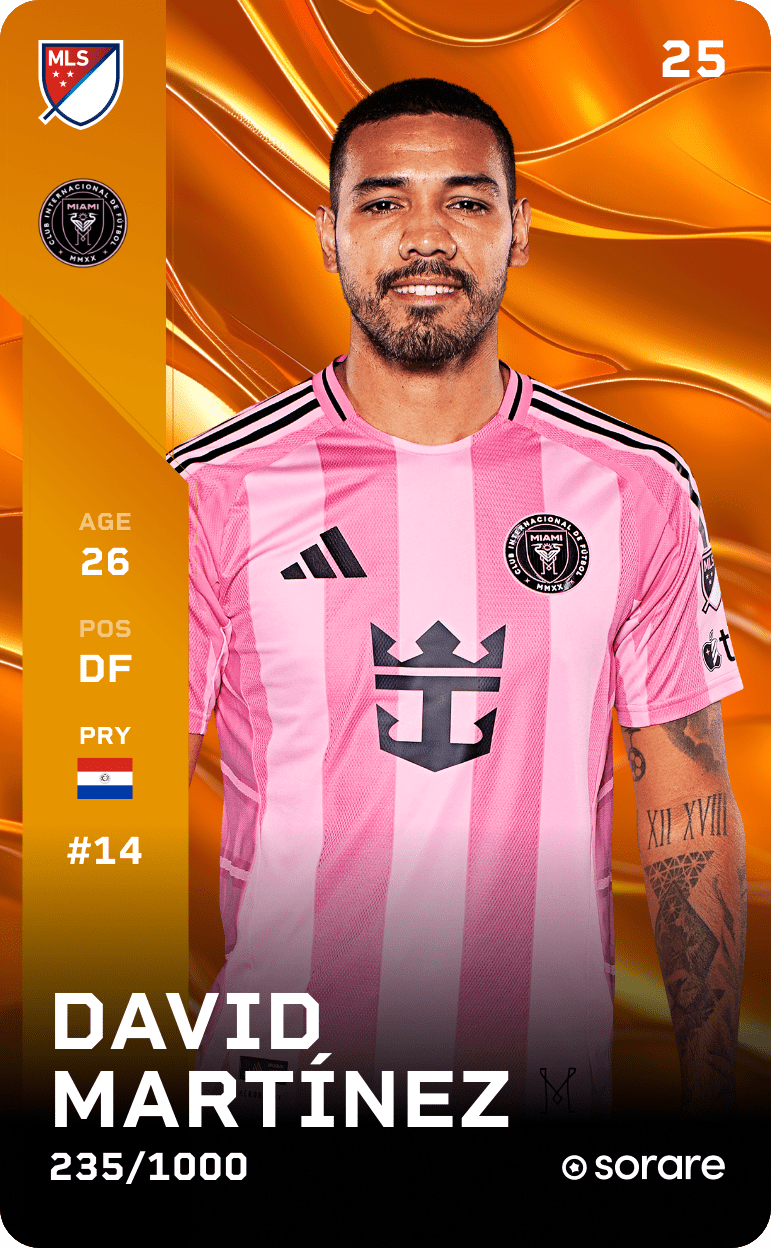 David Martínez 2025-26 • Limited 235/1000