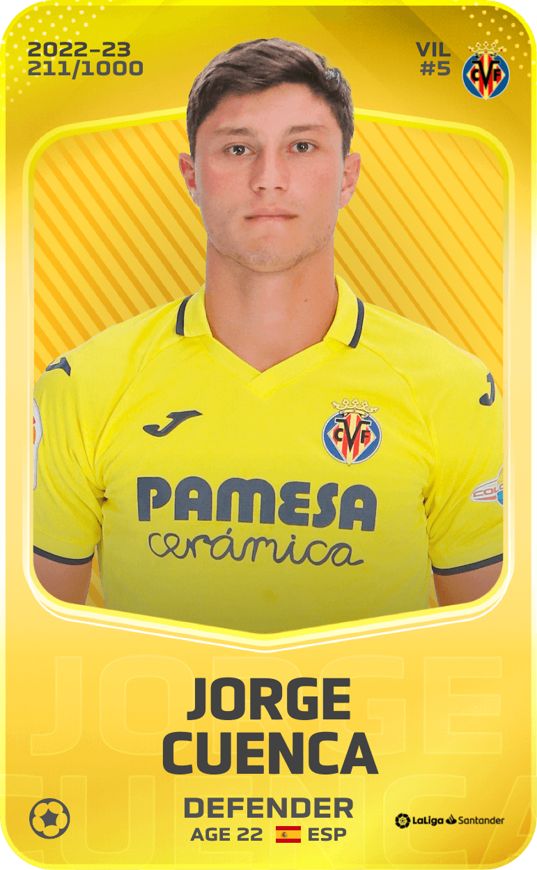 Jorge Cuenca 2022-23 • Limited 211/1000
