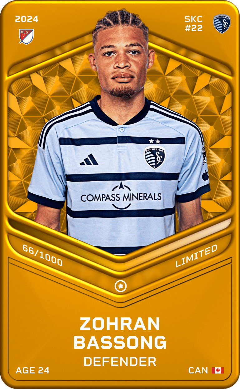 Zohran Bassong 2024-25 • Limited 66/1000