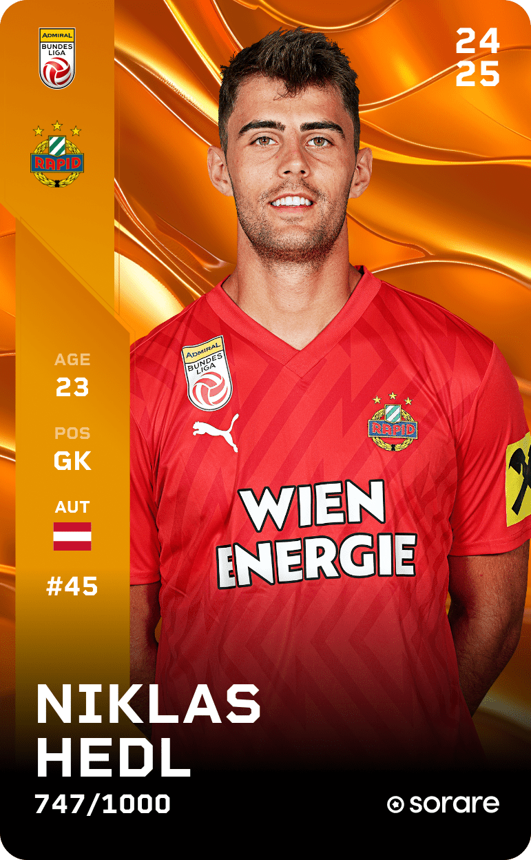 Niklas Hedl 2024-25 • Limited 747/1000