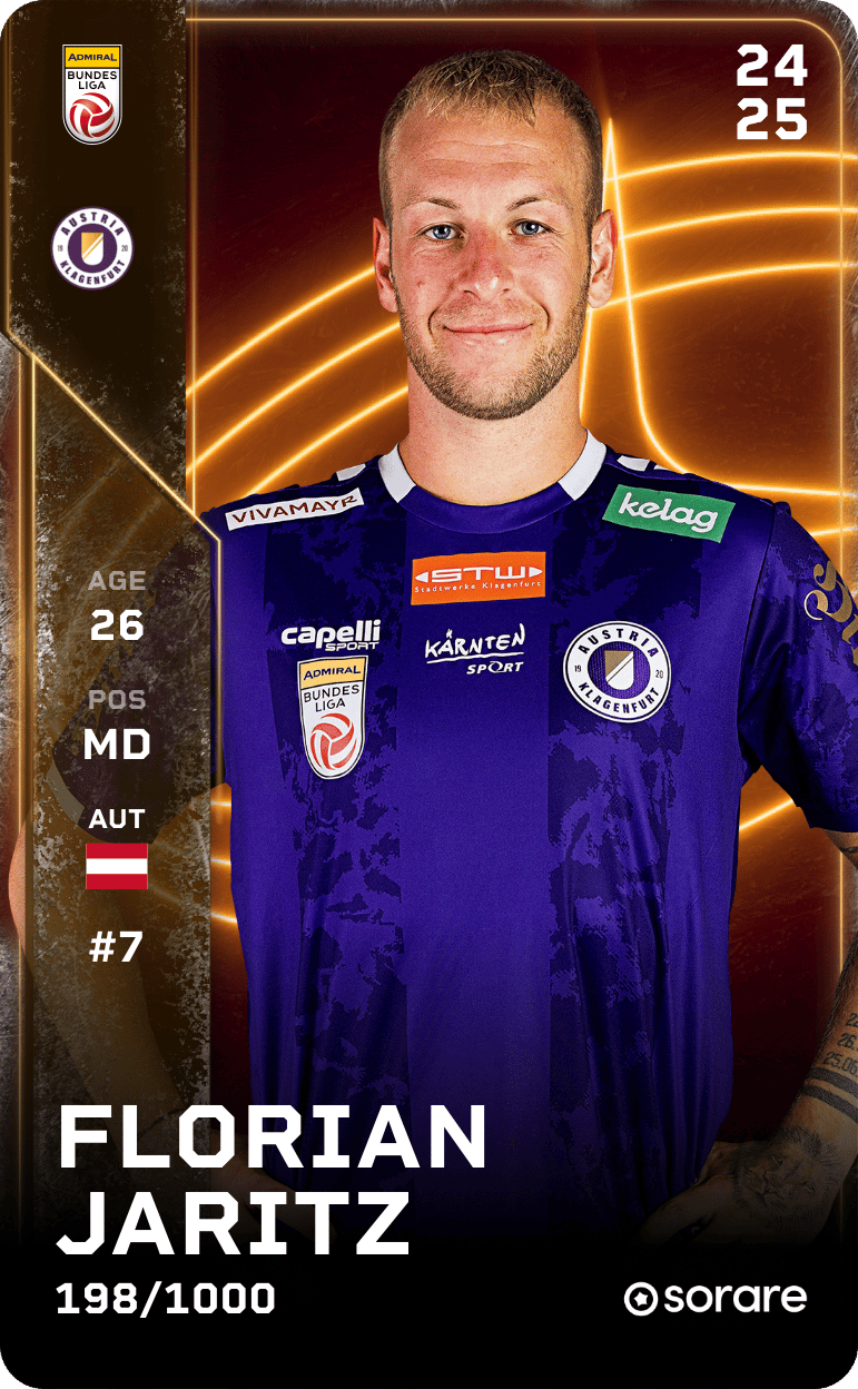 Florian Jaritz 2024-25 • Limited 198/1000