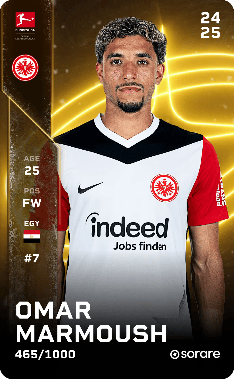 Omar Marmoush 2024-25 • Limited 465/1000