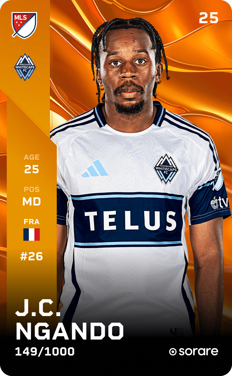 Jean-Claude Ngando 2025-26 • Limited 149/1000