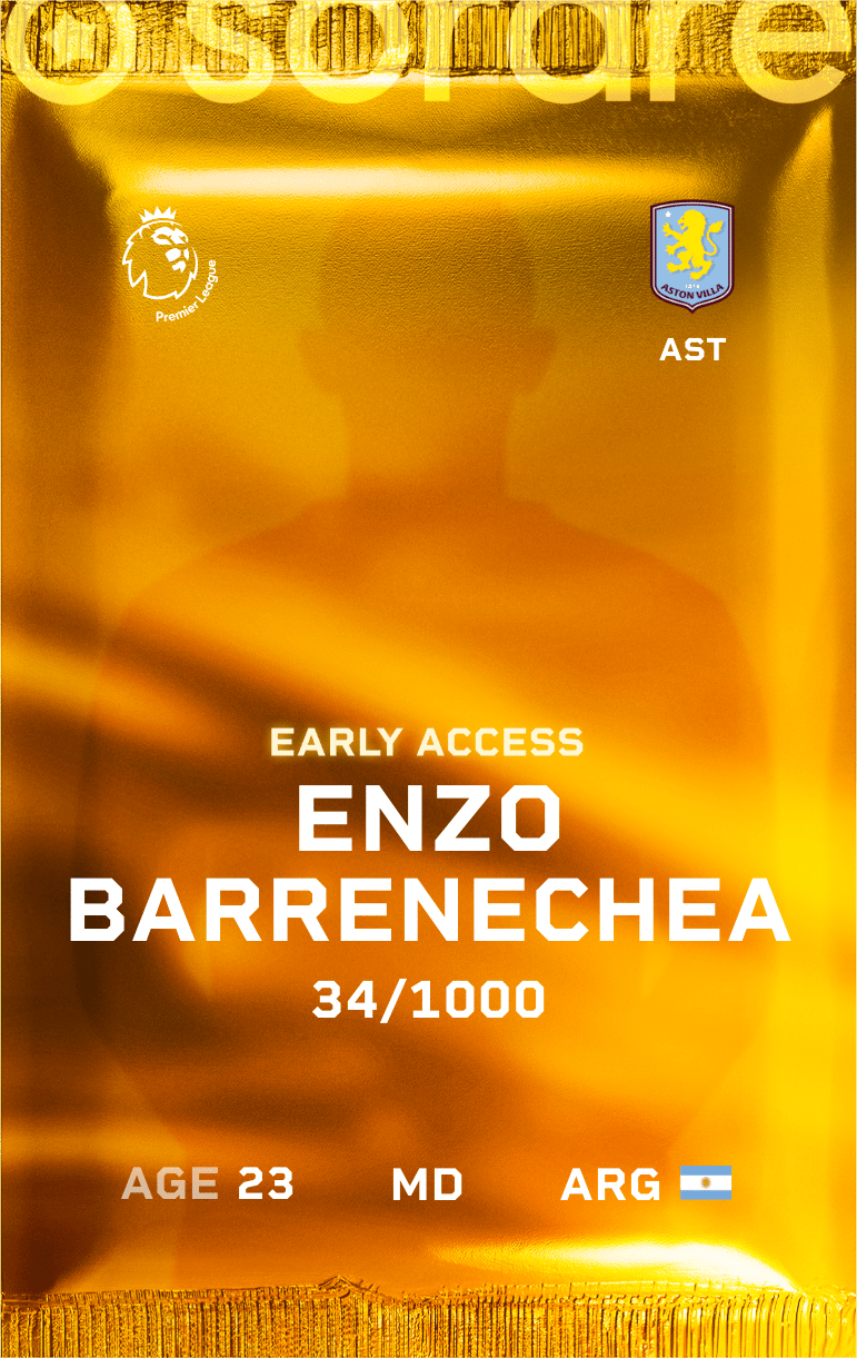 Enzo Barrenechea 2024-25 • Limited 34/1000