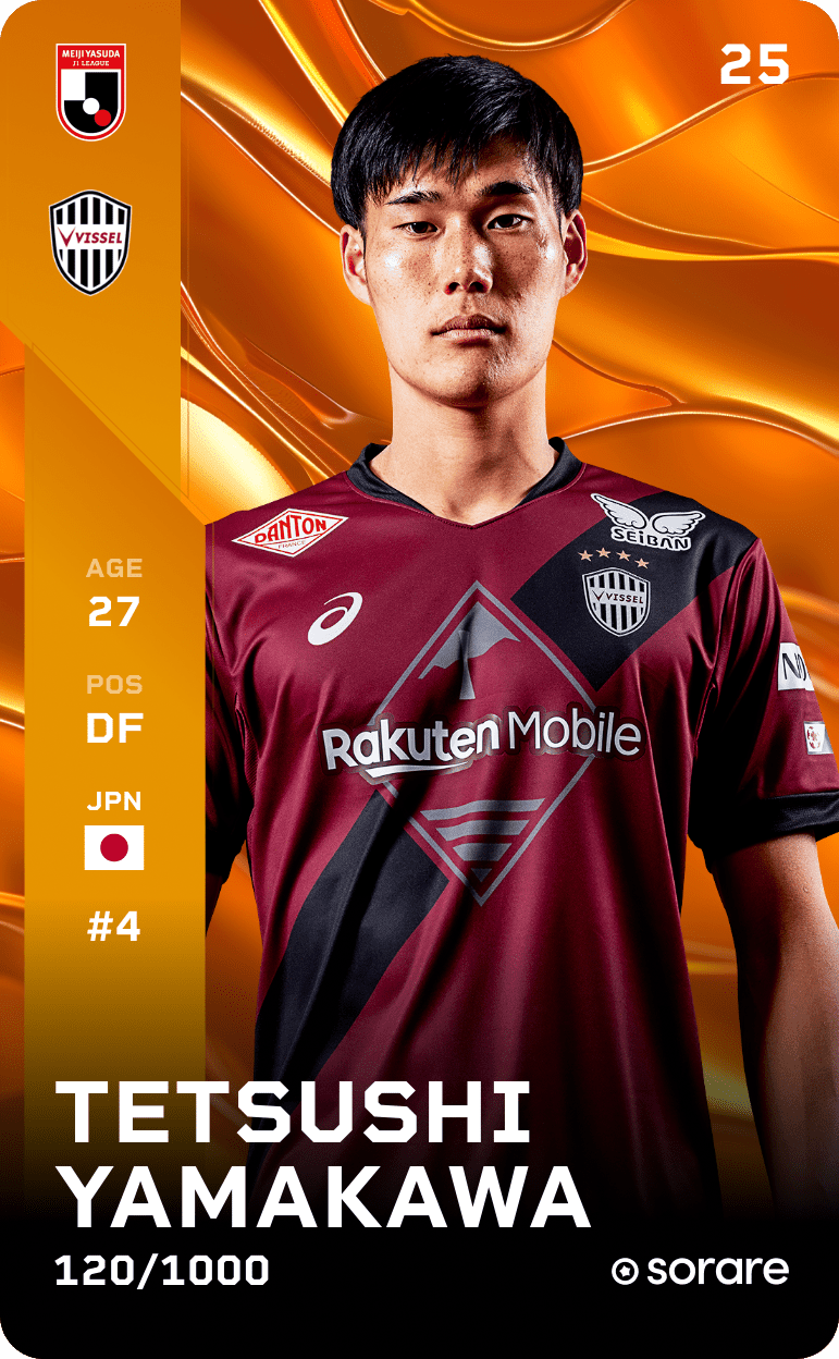 Tetsushi Yamakawa 2025-26 • Limited 120/1000