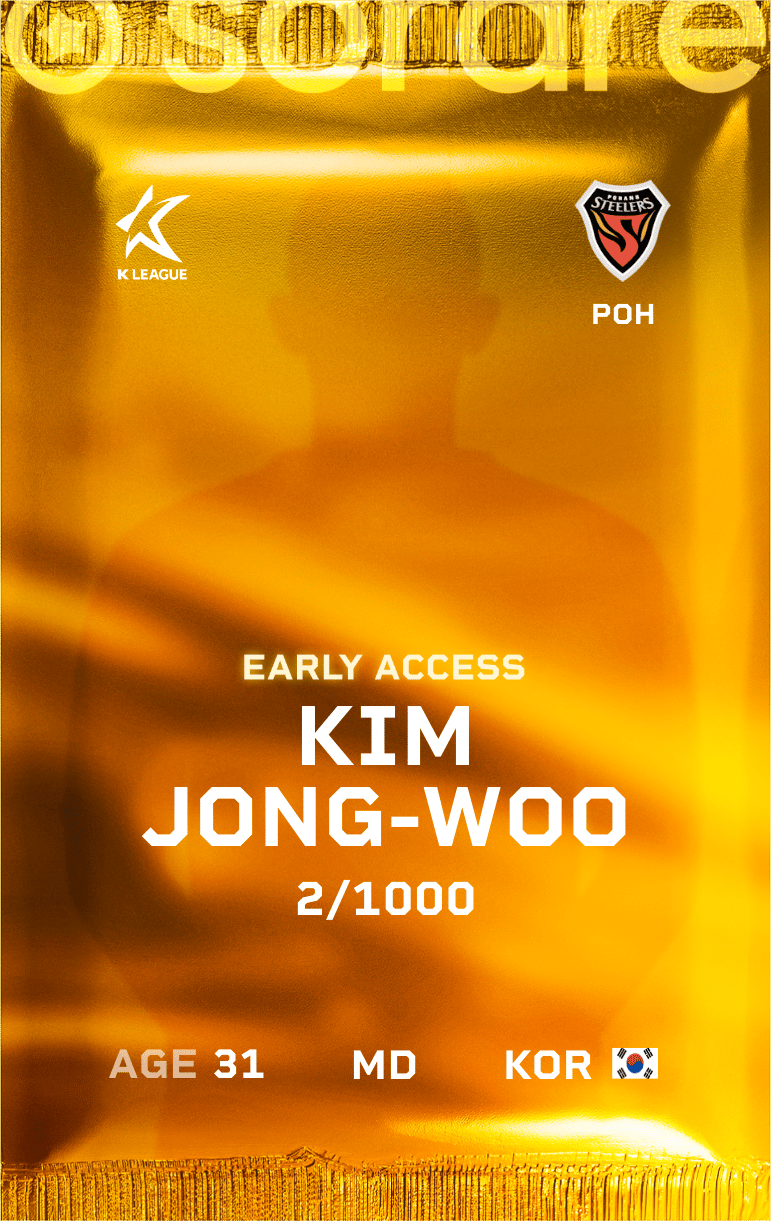 Kim Jong-Woo 2025-26 • Limited 2/1000