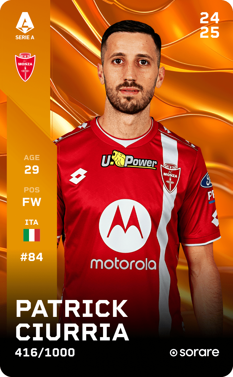 Patrick Ciurria 2024-25 • Limited 416/1000