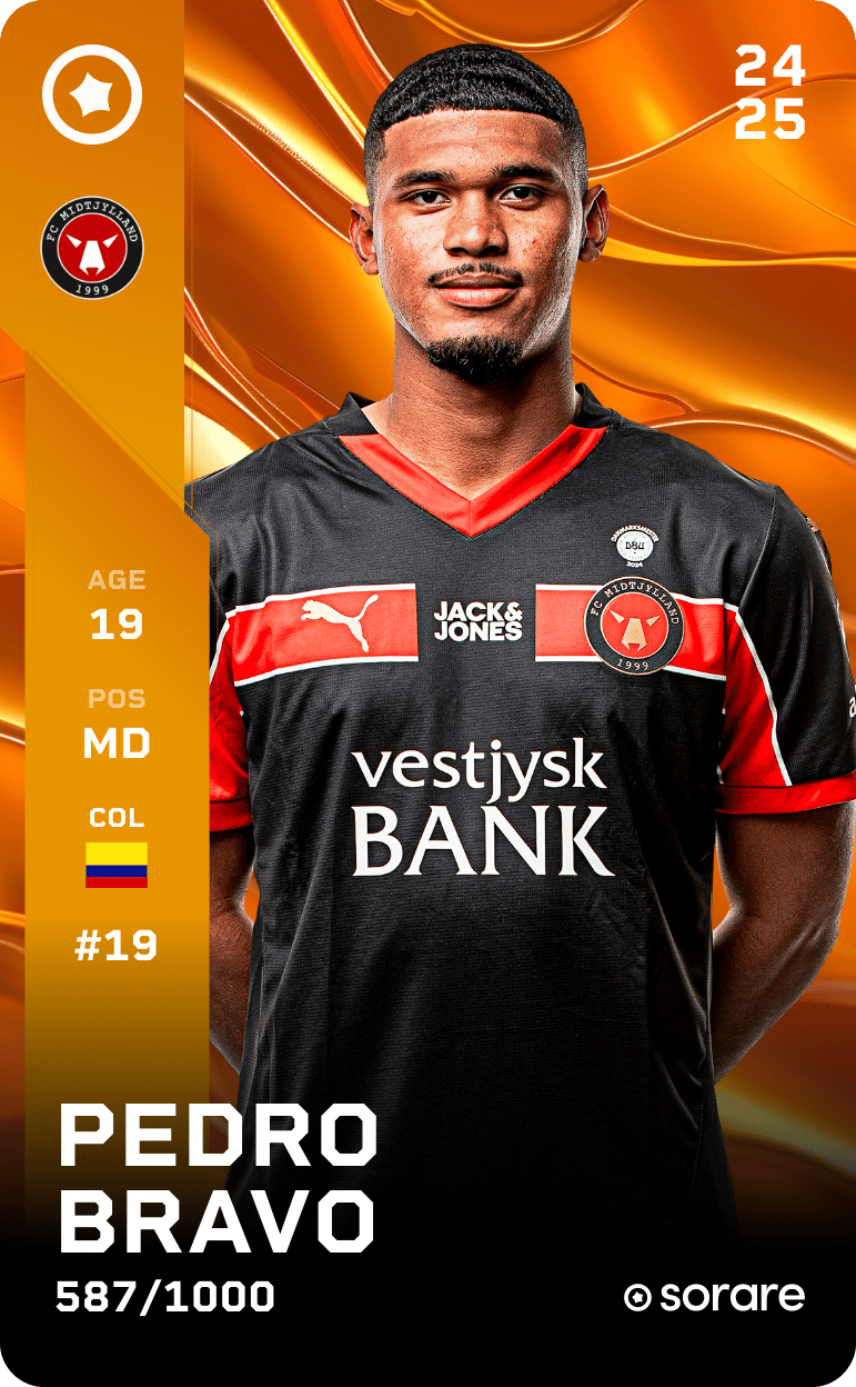 Pedro Bravo 2024-25 • Limited 587/1000