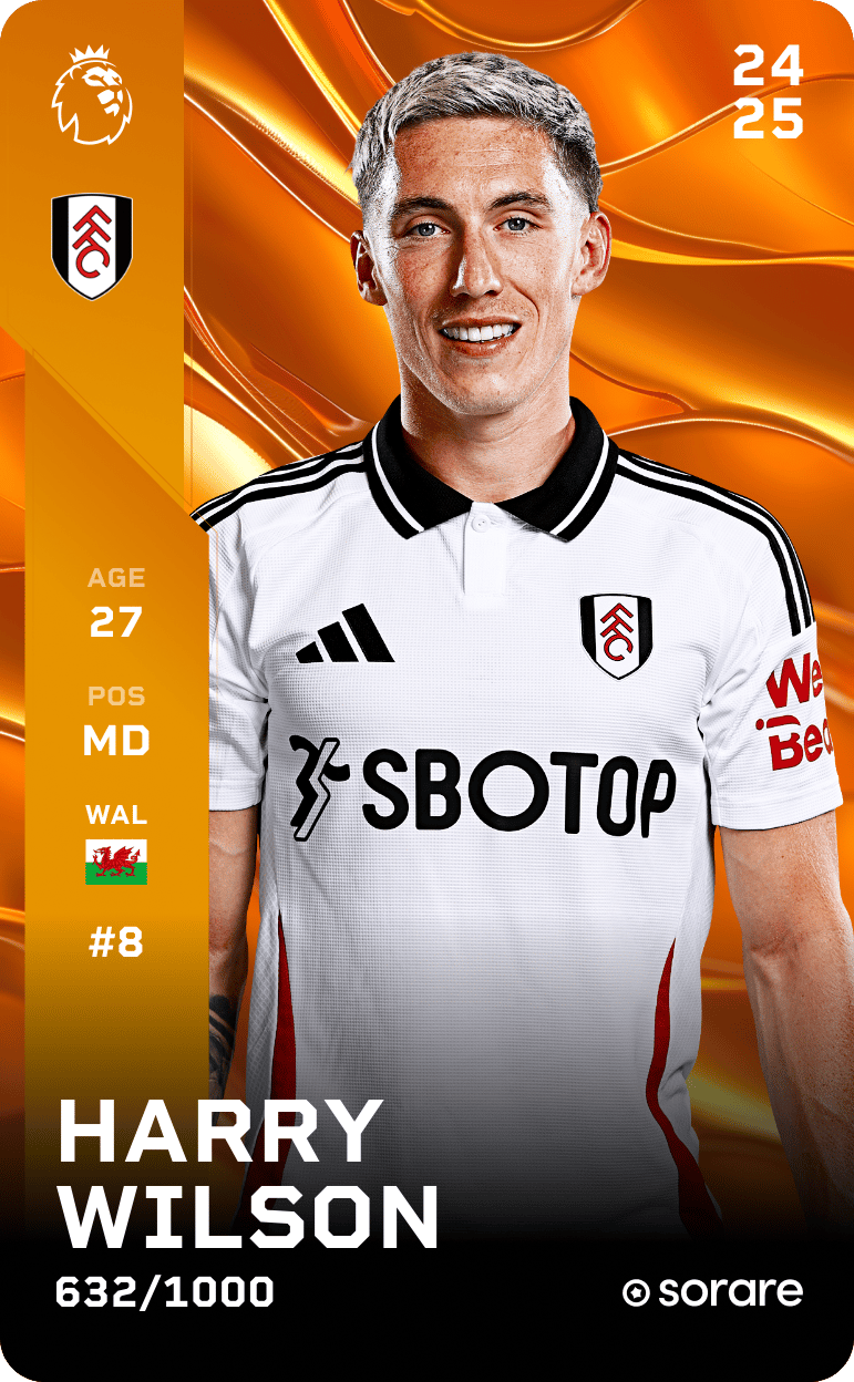 Harry Wilson 2024-25 • Limited 632/1000