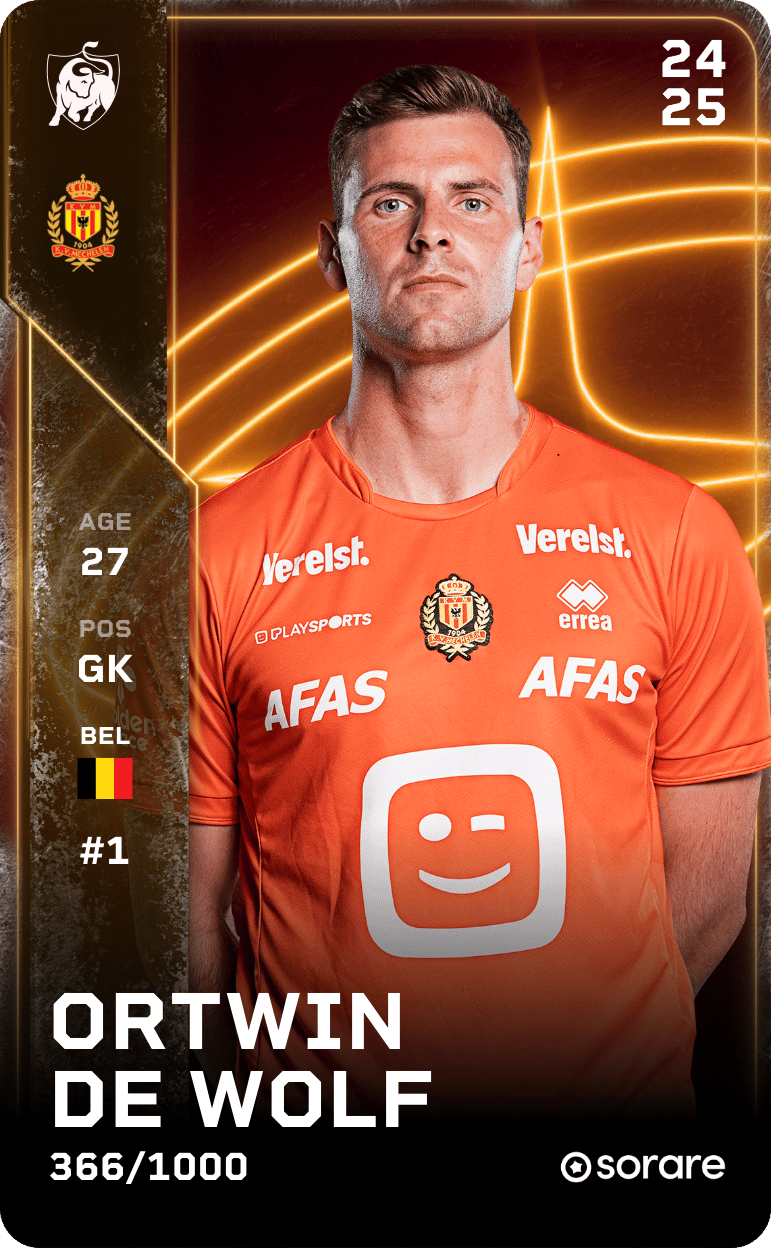 Ortwin De Wolf 2024-25 • Limited 366/1000