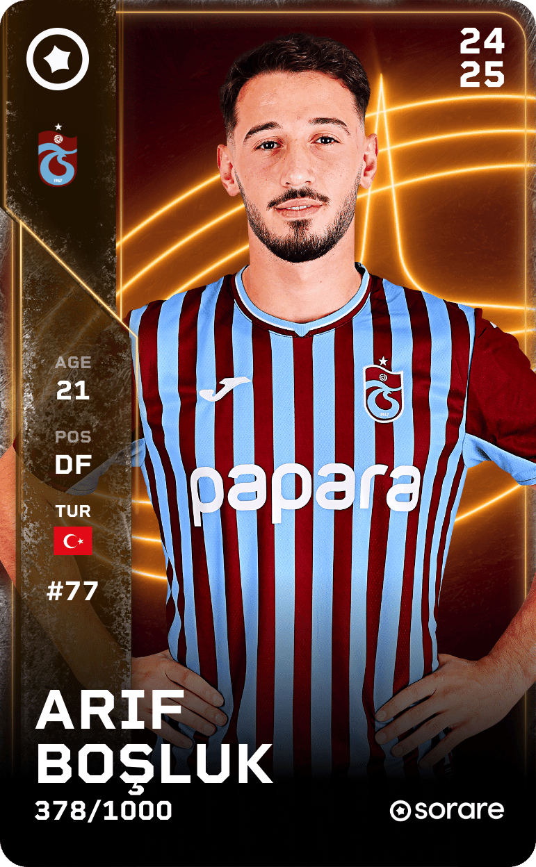 Arif Boşluk 2024-25 • Limited 378/1000