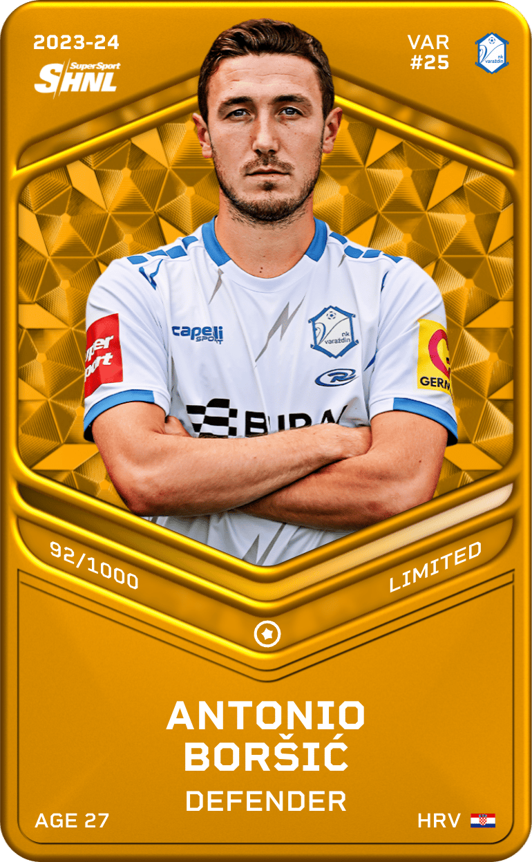 Antonio Boršić 2023-24 • Limited 92/1000