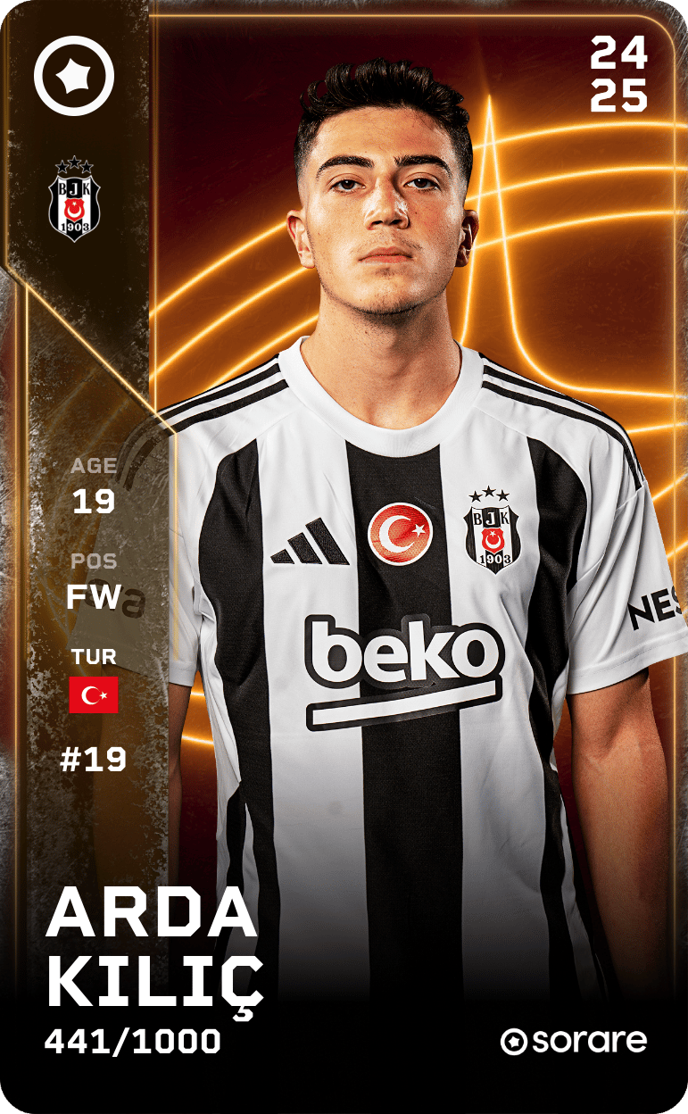 Arda Kılıç 2024-25 • Limited 441/1000