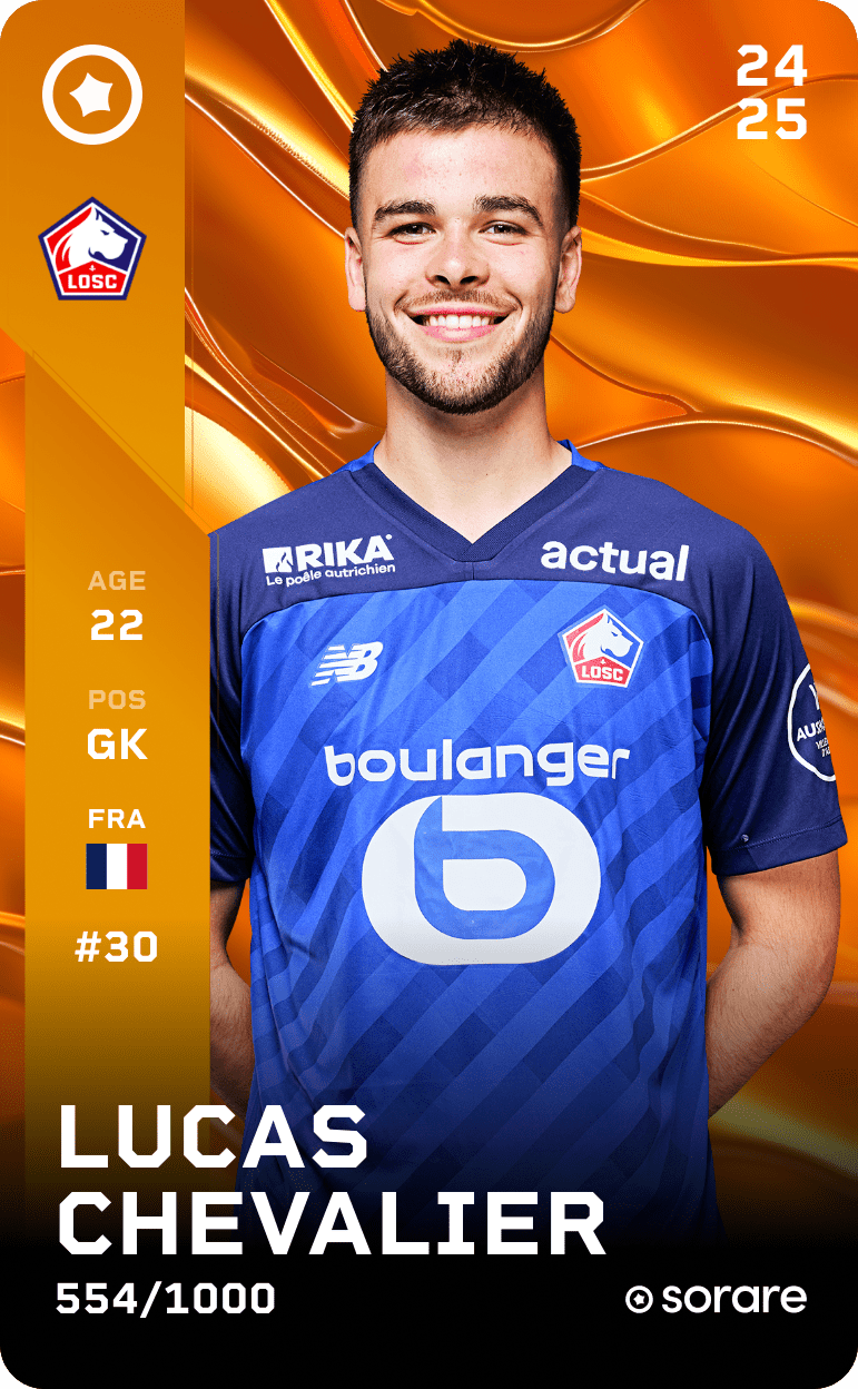 Lucas Chevalier 2024-25 • Limited 554/1000