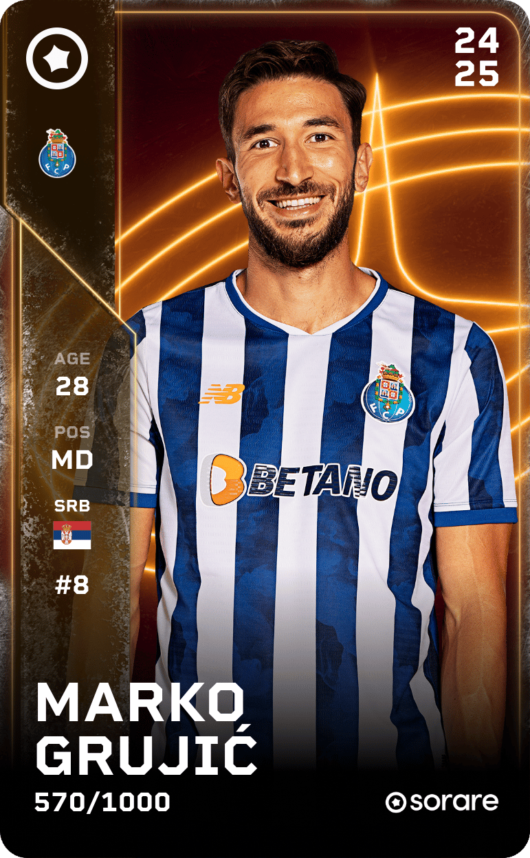 Marko Grujić 2024-25 • Limited 570/1000