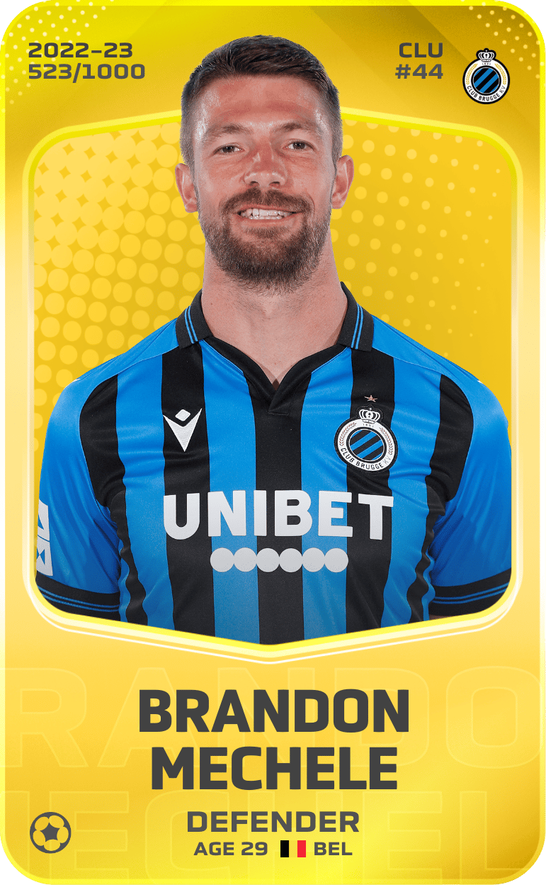 Brandon Mechele 2022-23 • Limited 523/1000